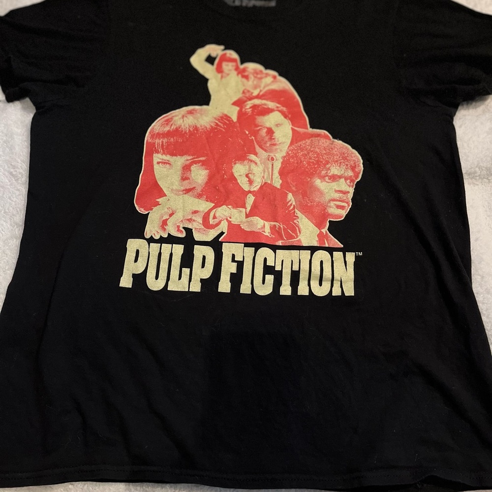 Pulp Fiction Black Graphic Tee